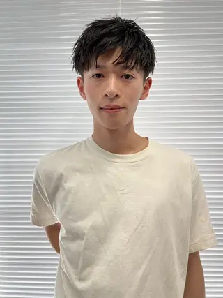 ショート メンズ メンズスタイリスト リュウジのヘアスタイル