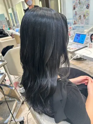 ロング カラー はるか/ブリーチカラ ー/ヘアアレンジ🤍のヘアスタイル