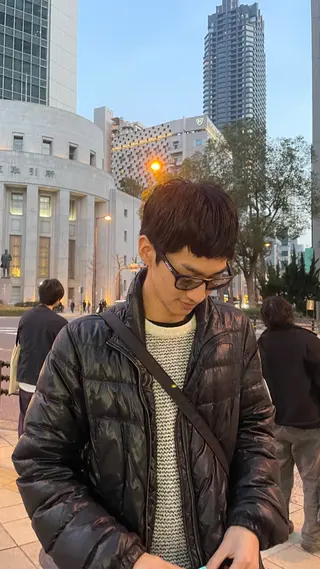 メンズ 葵🌊ツヤカラー/ 髪質改善🫧のヘアスタイル