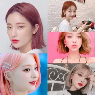 ミディアム カラー パーマ ヘアアレンジ 【ツヤ髪美容師】 ツダケイスケのヘアスタイル