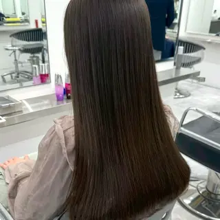 ロング カラー Parve Mix 森 美遥🇰🇷🩶のヘアスタイル