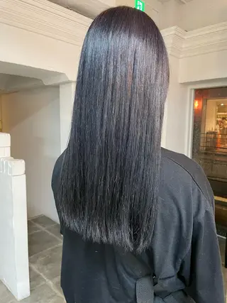 ロング 平 ちひろのヘアスタイル