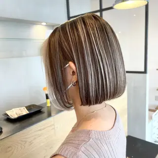 ショート カラー アンドウ ユウ/ レイヤーカット/韓国のヘアスタイル