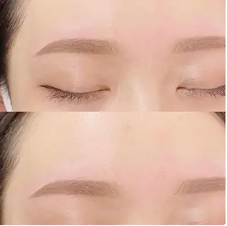 アイブロウ 束感まつ毛/ 韓国風♥︎YUIのマツエク・マツパデザイン