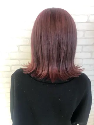 ミディアム カラー 巣鴨髪質改善サロン 🌈NONOKAのヘアスタイル