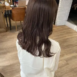 ロング カラー 田中 優衣のヘアスタイル