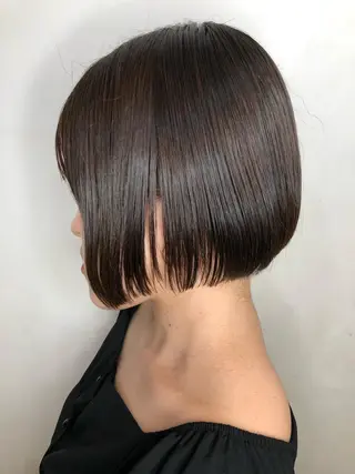 ショート カラー パーマ 高橋 隆一のヘアスタイル