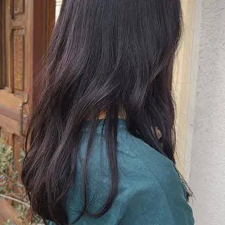 ロング カラー Hazumi Ayanoのヘアスタイル