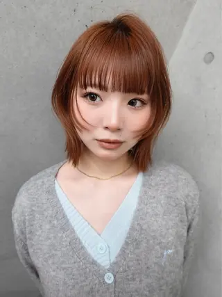 ショート sand所属・ゆい 透明感color☆*のヘアスタイル