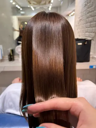 セミロング カラー uros.所属・メンズパーマ/ エクステ🌞セナのヘアスタイル