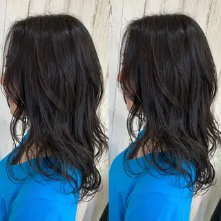 ロング カラー HAIR&MAKE.sia所属・心斎橋ボブ 好原良真のヘアスタイル