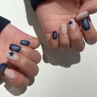 ネイル 星 みづきのネイルデザイン
