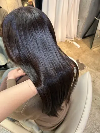 ショート カラー 暗髪カラー/ 透明感カラー/真菜のヘアスタイル