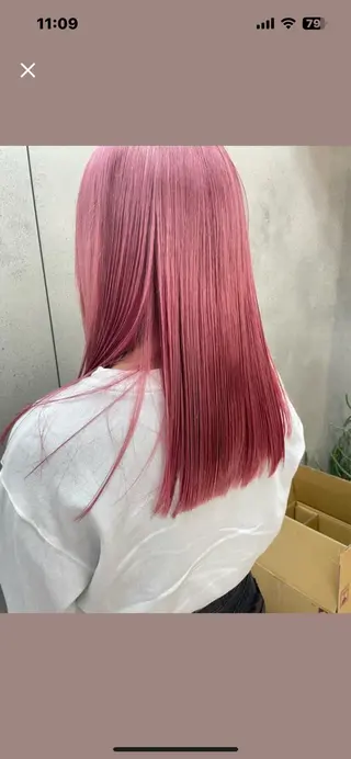 ロング vain　渋谷【ヴェイン シブヤ】所属・Rio / 縮毛矯正🍒のヘアスタイル