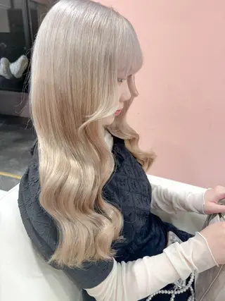 ロング カラー Chérie所属・Chérie 渋谷/カラーサロンのヘアスタイル