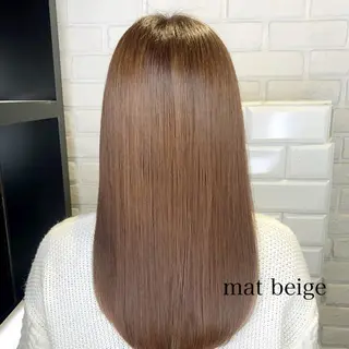 ロング カラー パーマ ヘアアレンジ 髪質改善/縮毛矯正 艶カラー/珠聡のヘアスタイル