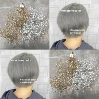 ショート カラー メンズ特化🔮 笠原慧のヘアスタイル