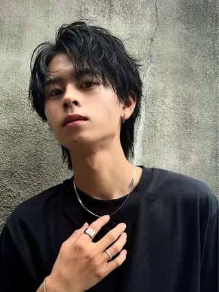 ショート メンズ NO.1メンズパーマ メンズ特化　萱原大幹のヘアスタイル