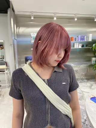 ショート otoha☆カラー/ レイヤー/八王子のヘアスタイル