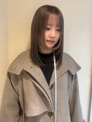 ミディアム 透明感カラー／ 今城愛友花のヘアスタイル