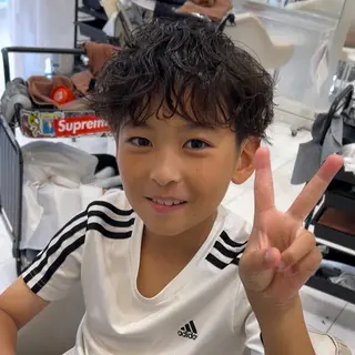 パーマ メンズ キッズ メンズサロンGRIT 店長 深山一平のヘアスタイル