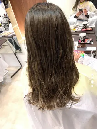 ロング メンズパーマ/難波/ 心斎橋　室園亮佑のヘアスタイル