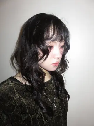 ロング カラー ヘアアレンジ ✨艶カラー✨ Miu【八王子】のヘアスタイル