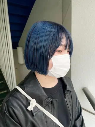 ミディアム カラー パーマ ヘアアレンジ メンズ ハイトーン/レイヤー 🌸さくらのヘアスタイル