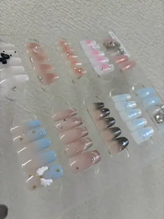 ネイル アカデミーサロン CALM　須藤のネイルデザイン