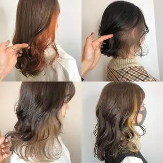 ミディアム カラー ☘️em HAIR 内藤光哉🍀のヘアスタイル