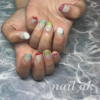 ネイル ak nail .のネイルデザイン