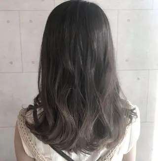 ロング カラー ☁️FERIAあべの Rin☁️のヘアスタイル