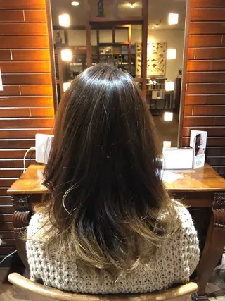 セミロング stylist YUTOのヘアスタイル