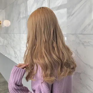 ロング カラー ヘアアレンジ 吉野 優子のマツエク・マツパデザイン