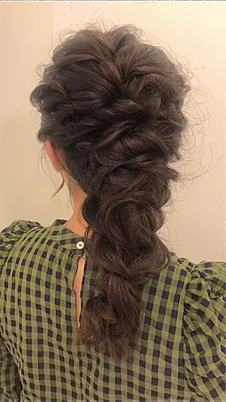 ヘアアレンジ Of hair 宮崎台店所属・Ofhair 柴田咲喜のエステ・リラクイメージ