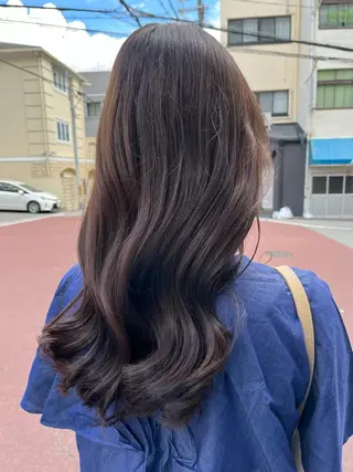 ロング カラー 天王寺美容室/カット モデル募集/miiaのヘアスタイル