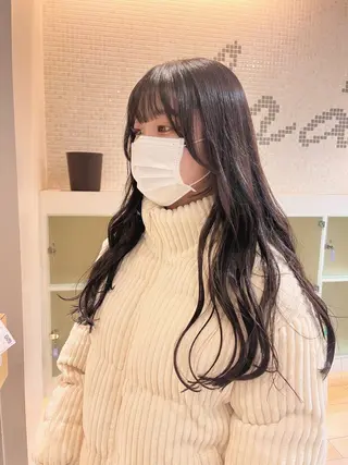 ロング レイヤー/暖色/ 髪質改善/永礼芳果のヘアスタイル