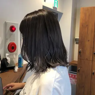 ミディアム カラー レイヤー,ボブ / 彩未のヘアスタイル