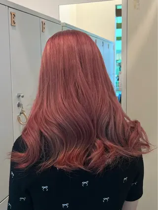 ロング カラー 渡邊 海里のヘアスタイル