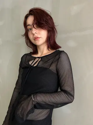 ショート カラー ショート/ボブ専門 宮脇美奈/南船場のヘアスタイル