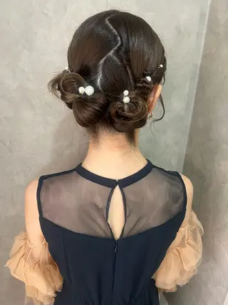 ヘアアレンジ 大人可愛いヘアメイク 💋🧚‍♀️しずかのヘアスタイル