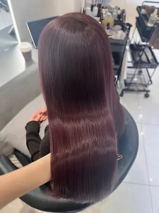 ロング カラー 韓国レイヤー×モテ髪 /MITSUKI🤍のヘアスタイル