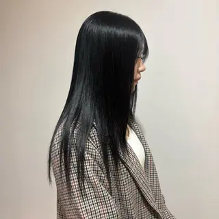 セミロング カラー ブリーチ無しダブル カラー / LINAのヘアスタイル