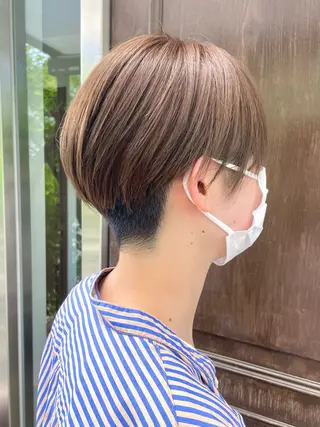 ショート 菅 翔太のヘアスタイル