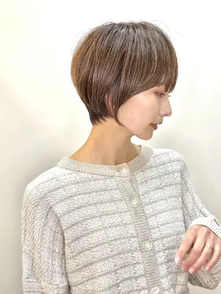 ショート emiwo石川町所属・増田 耀のヘアスタイル