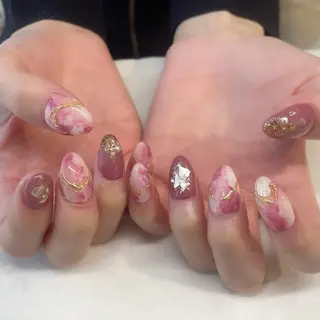 ネイル 💎🐰 saki. m 🐰💎のネイルデザイン