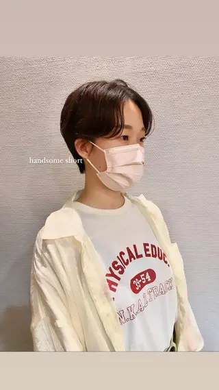ショート 塩澤 榛奈のヘアスタイル