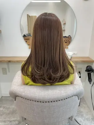 ロング カラー Rinko リンコのヘアスタイル
