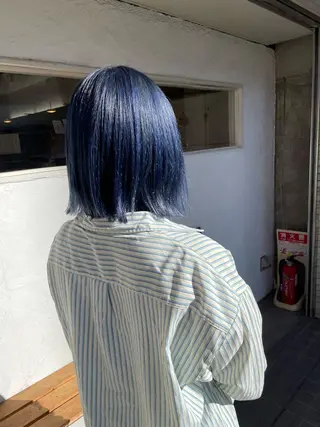 ミディアム 正分 真美のヘアスタイル