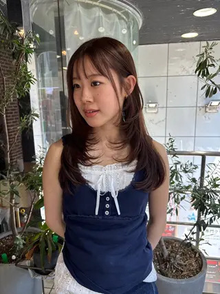 セミロング サラ艶/ボブカット 🪩💫KAYOのヘアスタイル